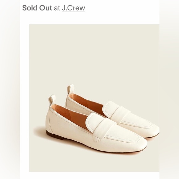 J. Crew Shoes - 🛍️🎉J.CREW NEW! Marie Tab Loafers Leather in Sz 9